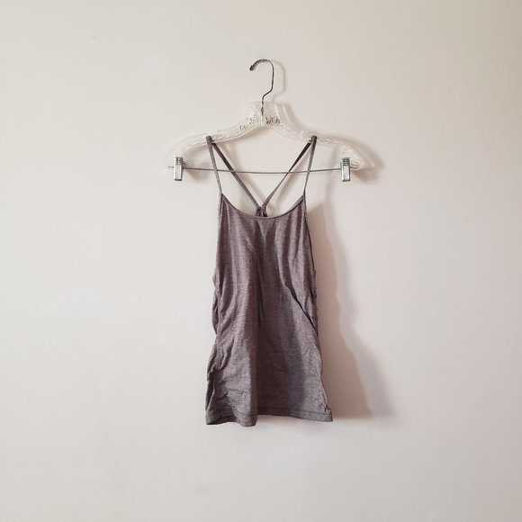 Tragur Tops - Tragur Grey Racerback Tank Top XS